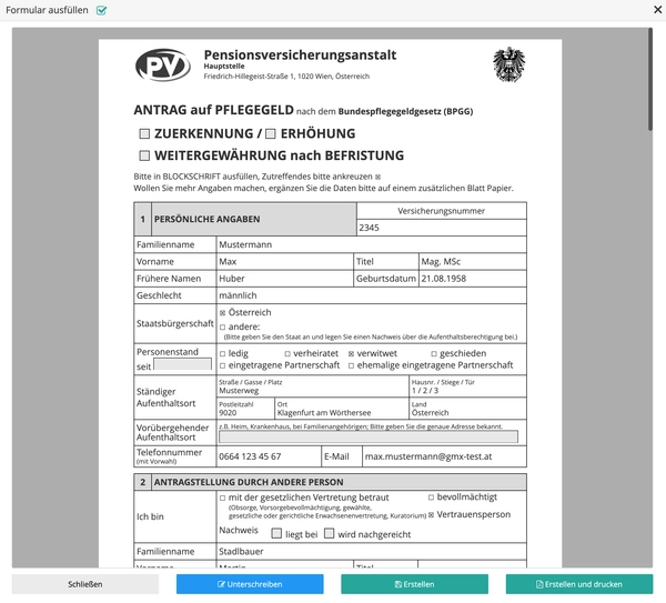 Mehr als nur Vermittlung: Begeistern Sie Ihre Kunden mit digitalem Extra-Service beim Pflegegeld-Antrag