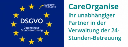 DSGVO - mit CareOrganise auf der sicheren Seite